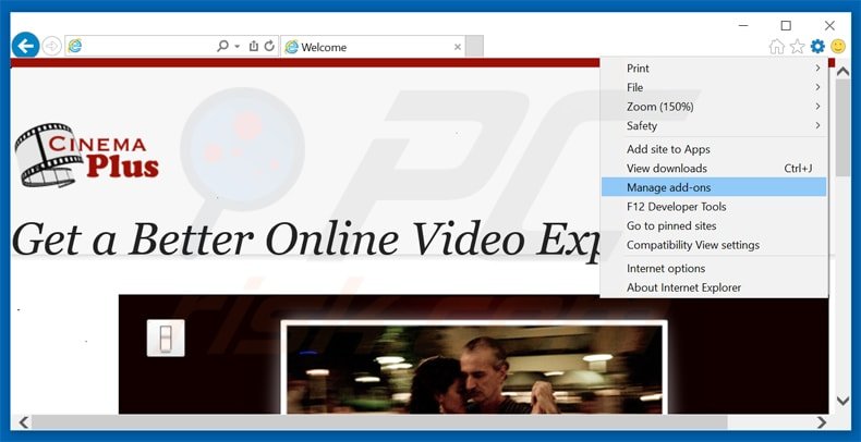 Suppression des publicités gohd dans Internet Explorer étape 1