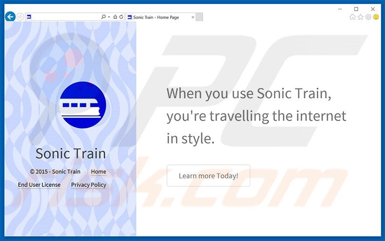 Logiciel de publicité Sonic Train