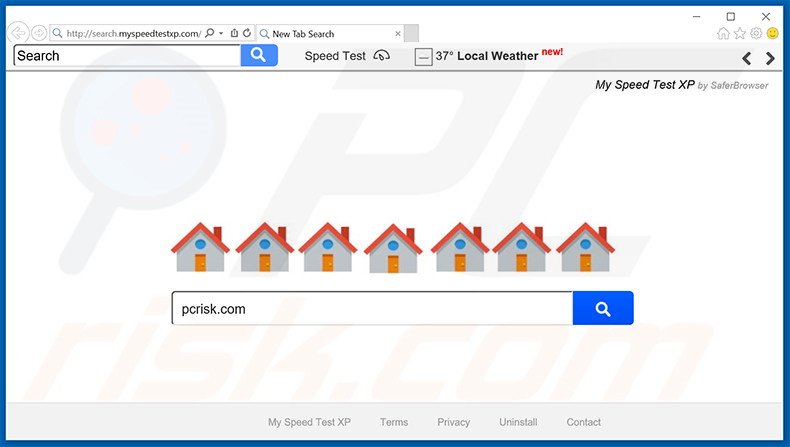 Pirate de navigateur search.myspeedtestxp.com browser hijacker