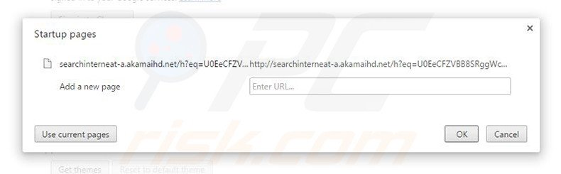 Suppression de la page d'accueil de Search Know dans Google Chrome 