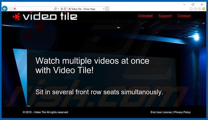 Logiciel de publicité Video Tile 