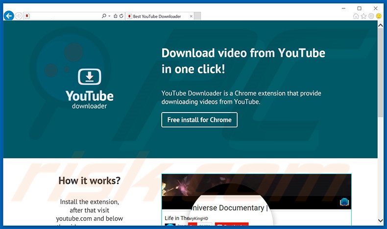 Logiciel de publicité Best YouTube Downloader 