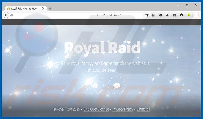 Logiciel de publicité Royal Raid 