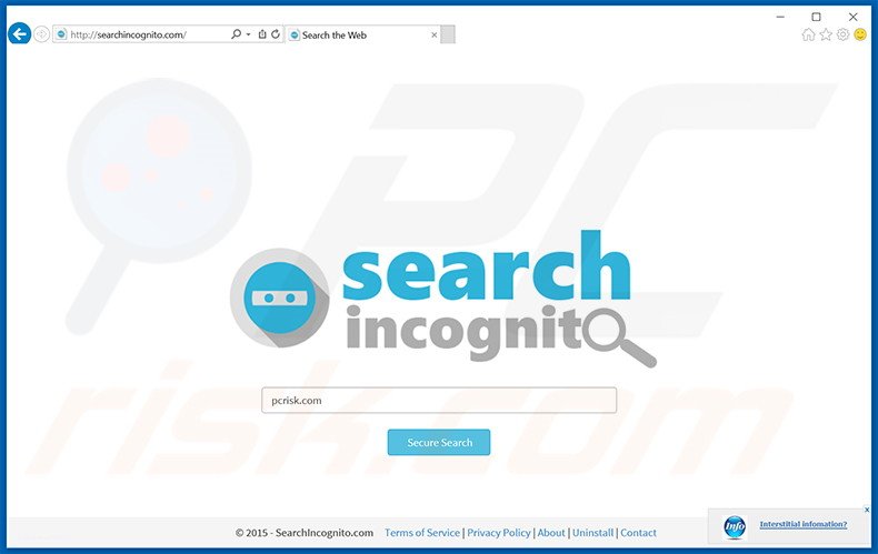Pirate de navigateur searchincognito.com