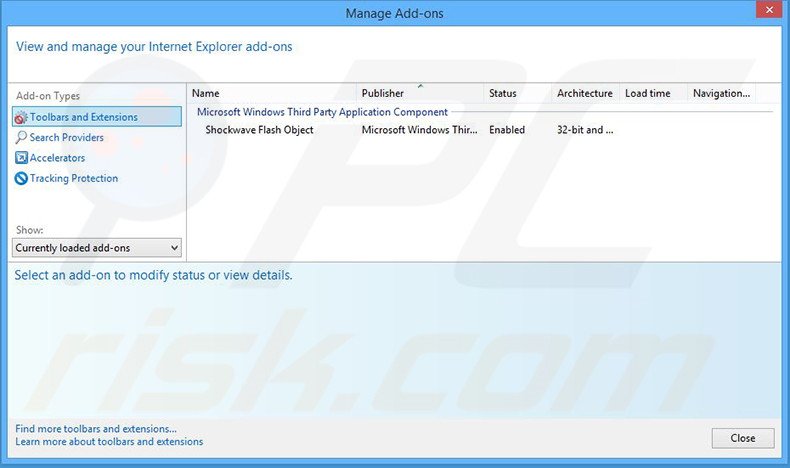 Suppression des extensions reliées à wow.com dans Internet Explorer 