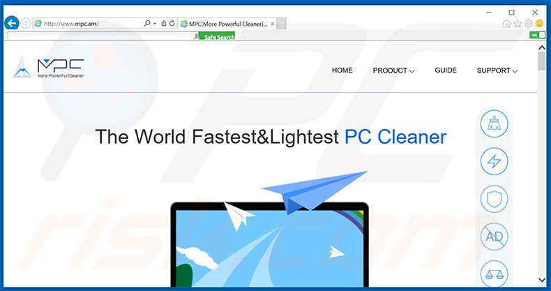 MPC Cleaner adware