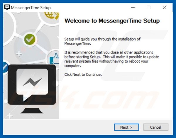 Official MessengerTime installation setup