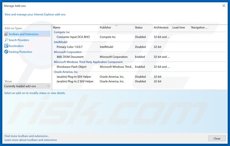 Suppression des publicités Screen Maker dans Internet Explorer étape 2