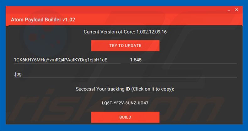 builder du rançongiciel Atom 