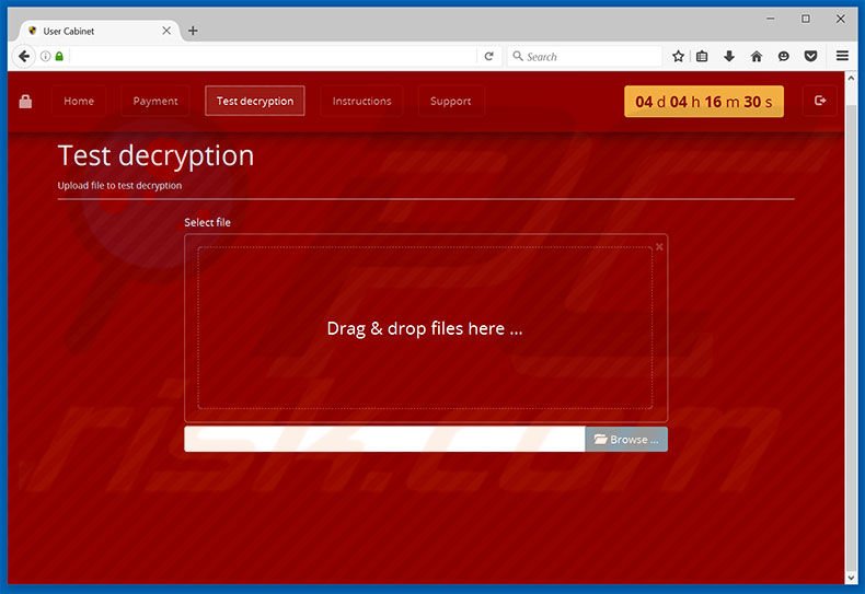 Site web de décryptage gratuit de Cry 