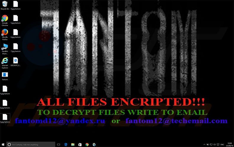 instructions de décryptage de Fantom 