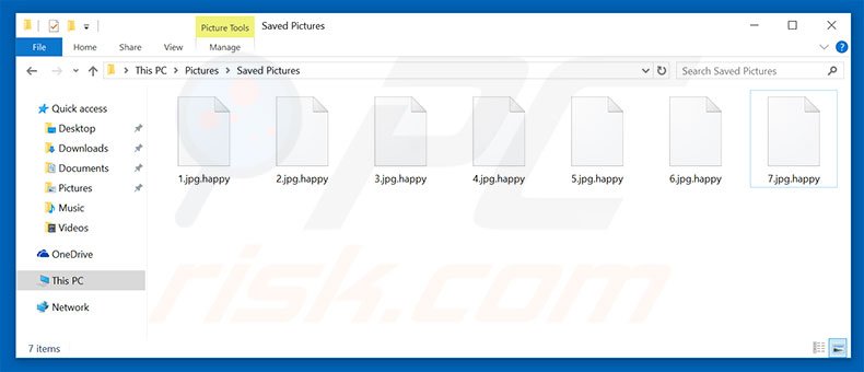Instructions de décryptage de HappyLocker 