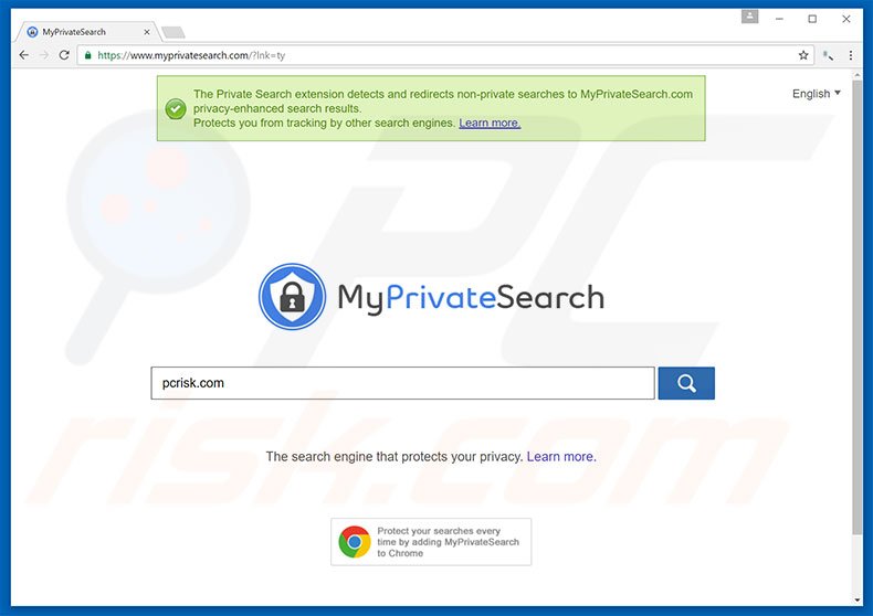 myprivatesearch.com pirate de navigateur