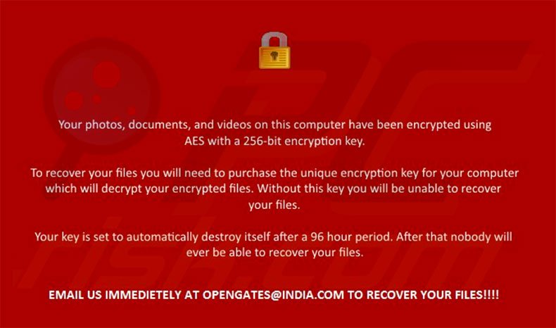 Instructions de décryptage de Nuke 