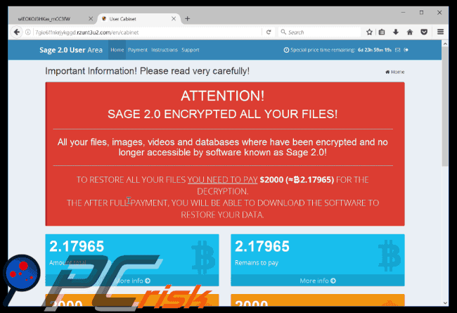 fif du site web de Sage 2.0 