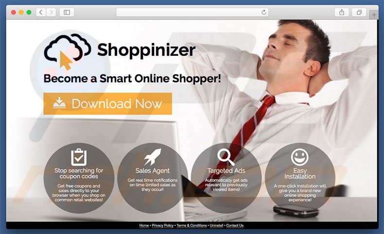 Logiciel de publicité Shoppinizer