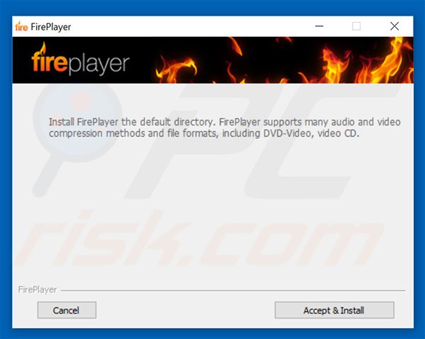 FirePlayer adware installer
