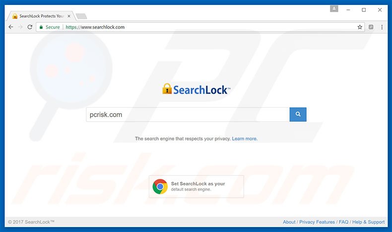 Pirate de navigateur searchlock.com 