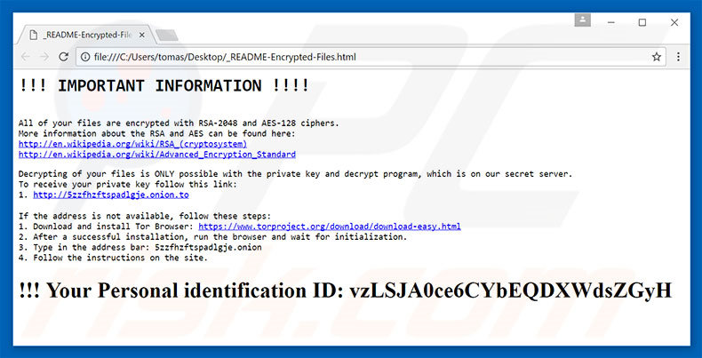 Instructions de décryptage PowerShell (_README-Encrypted-Files.html)