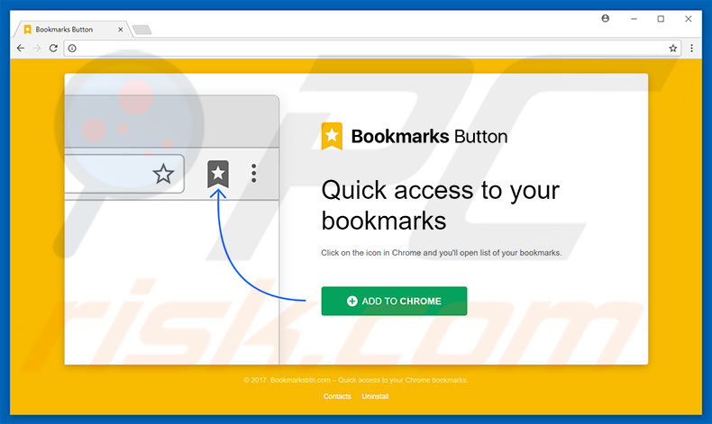 Logiciel de publicité Bookmarks Button