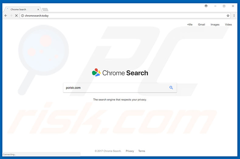 Pirate de navigateur chromesearch.today browser hijacker