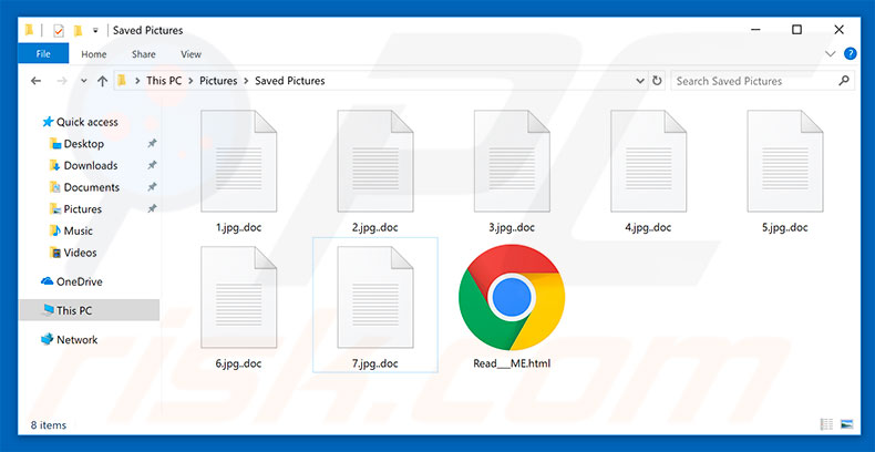 Fichiers encryptés par ..doc