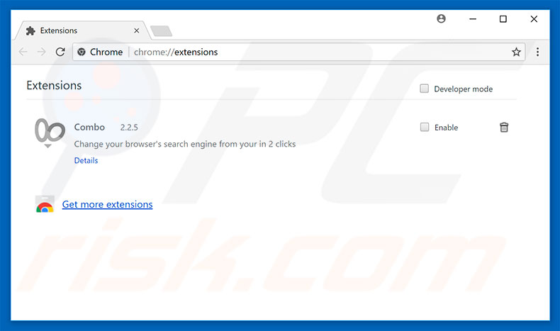 Suppression des extensions reliées à foxsearch.me dans Google Chrome 