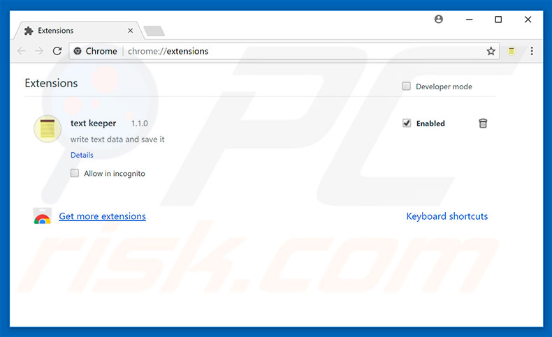 Suppression des extensions reliées à searchnewworld.com dans Google Chrome 