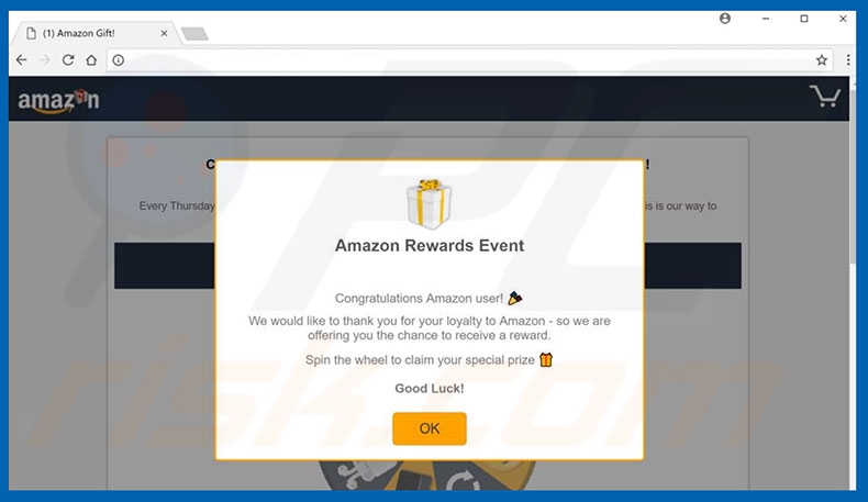 Logiciel de publicité Amazon Gift Card