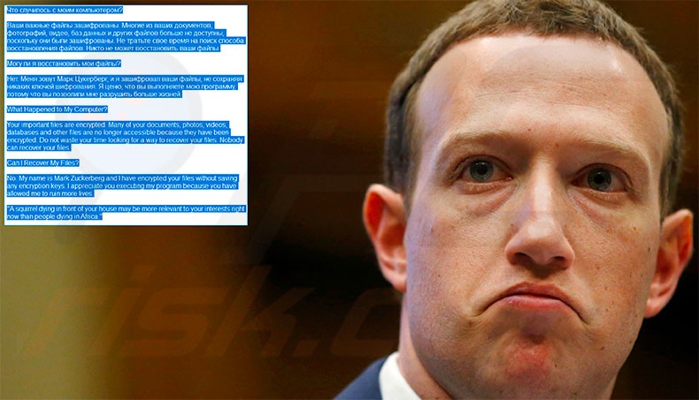 Instructions de décryptage de Facebook 
