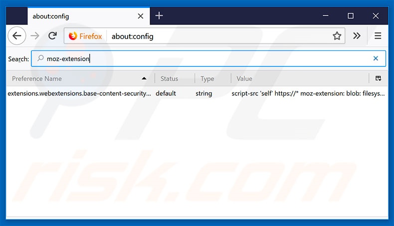 Removing my-search.com from Mozilla Firefox default search engine