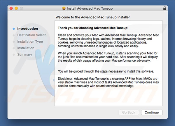 Installateur officielle d'Advanced Mac Tuneup