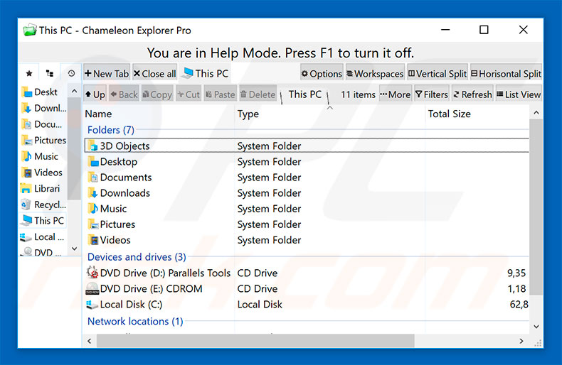 Logiciel de publicité Chameleon Explorer Pro 