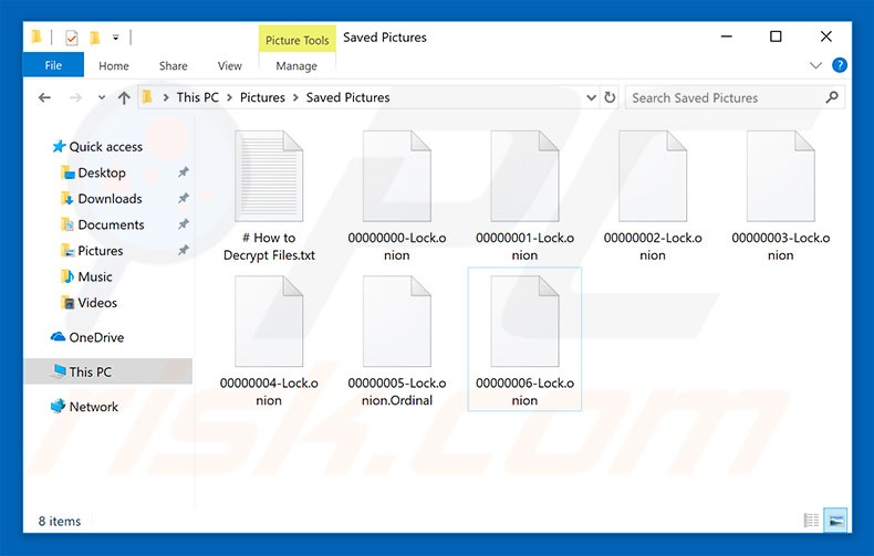 Files encrypted by Kraken Cryptor