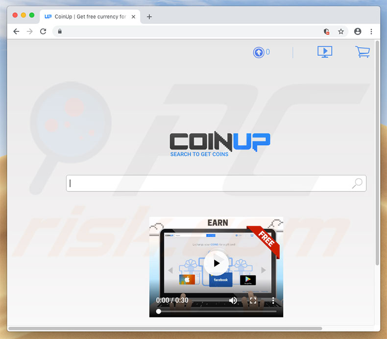 Site web find.coinup.org