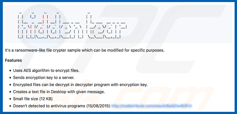 Hidden Tear decrypt instructions