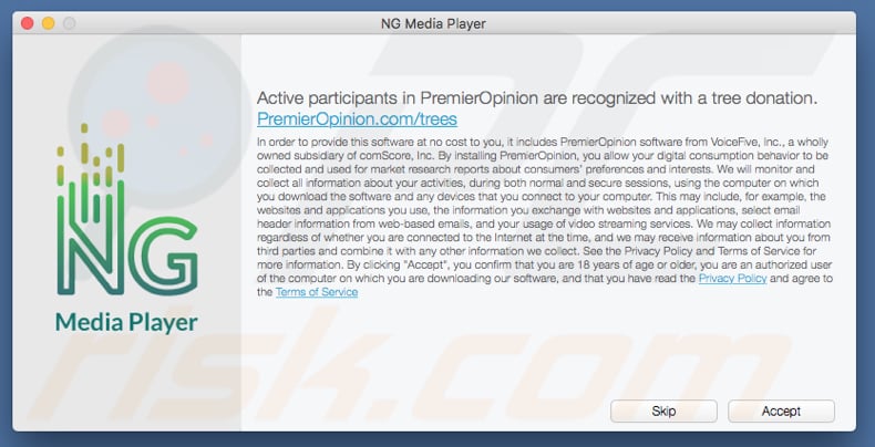 empaquetage de premieropinion exemple 2 dans mac