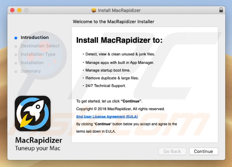 MacRapidizer installer