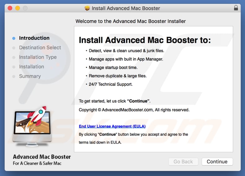 Advanced Mac Booster installer