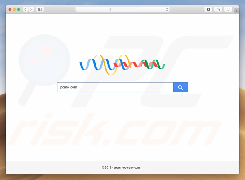 Pirate de navigateur search-operator.com sur un ordinateur Mac 