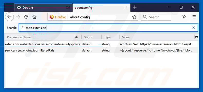Removing smartpackagetracker.com from Mozilla Firefox default search engine