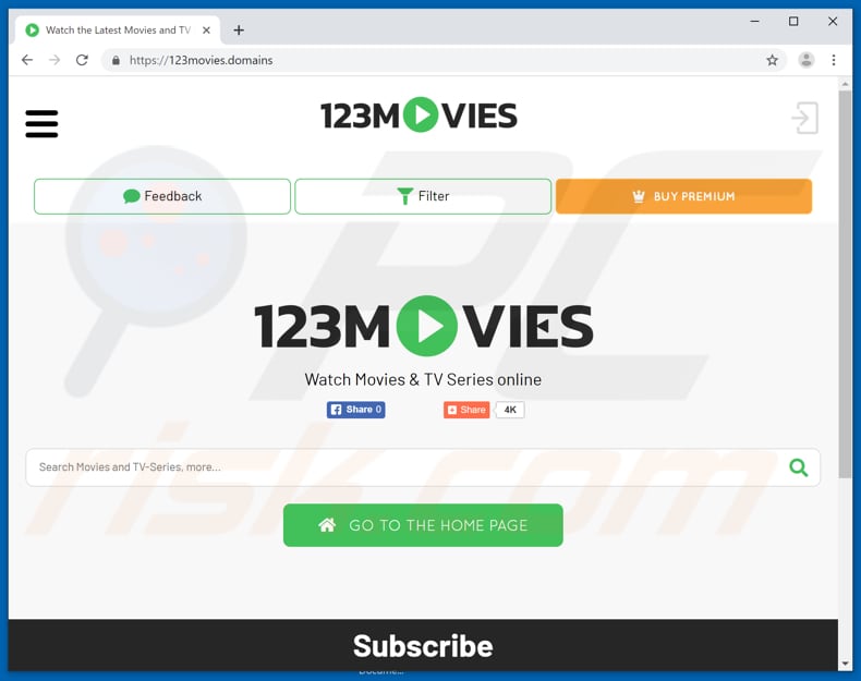 123movies pop-up redirects