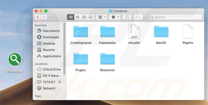 PathBrand adware files