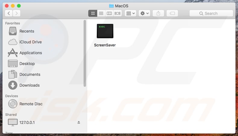 Removal of ScreenSaver step 2