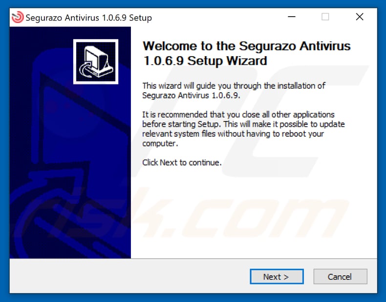 Segurazo installation setup