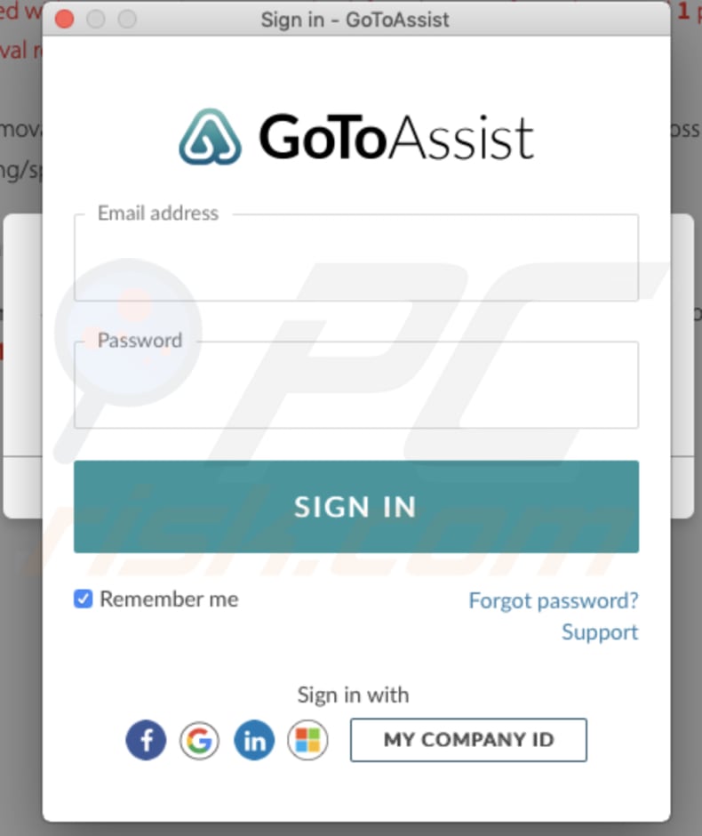 GoToAssist remote access platform