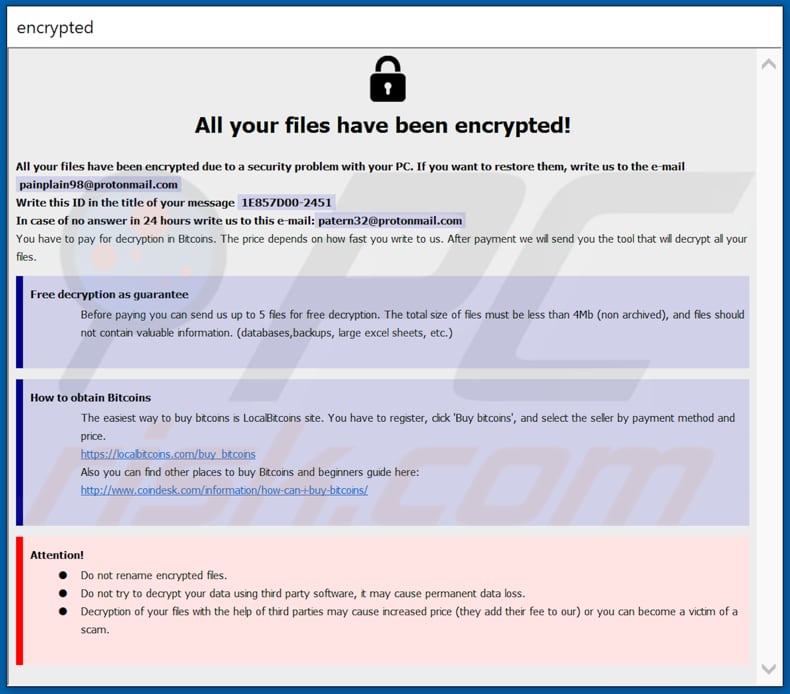 Calix decrypt instructions