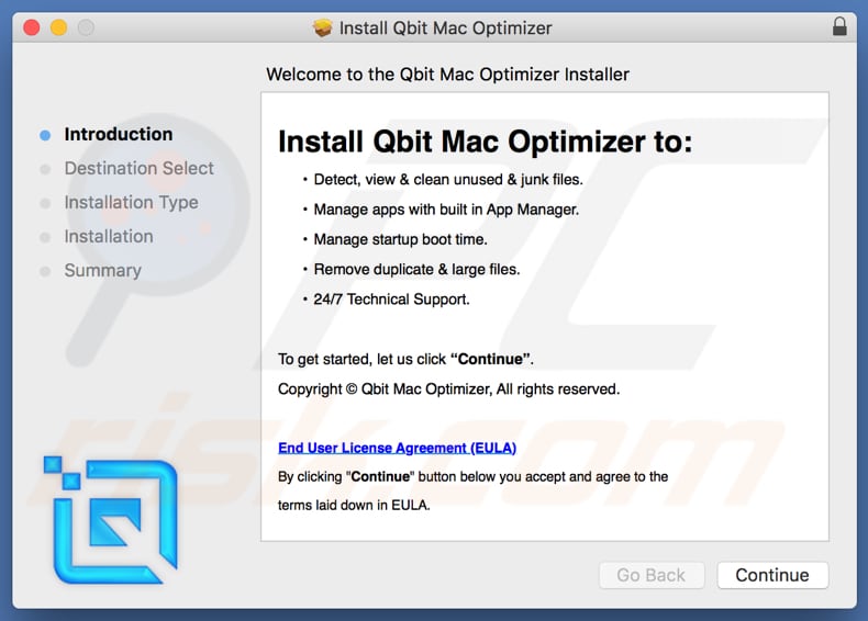 Qbit Mac Optimizer installer