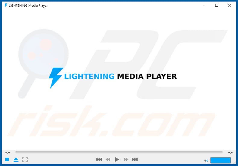 Logiciel publicitaire Lightening Media Player