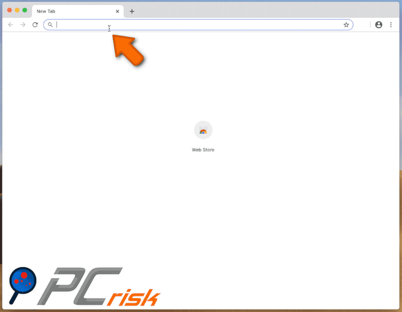 GeneralSection adware promoting the search.adjustablesample.com fake search engine (GIF)